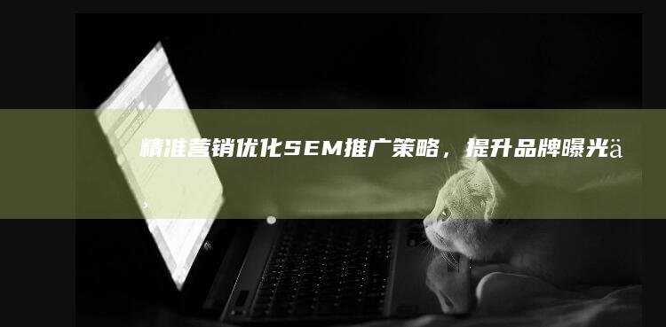 精准营销：优化SEM推广策略，提升品牌曝光与转化效果